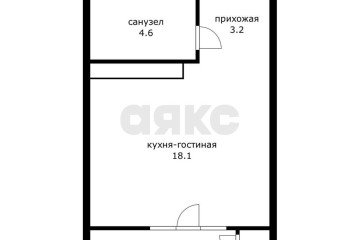 Фото №2: Студия 30 м² - Краснодар, мкр. Школьный, ул. Школьная, 1
