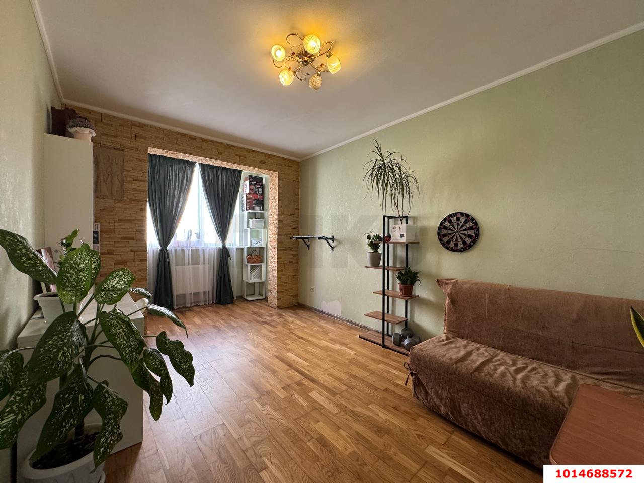 Фото №1: 1-комнатная квартира 41 м² - Краснодар, Прикубанский внутригородской округ, ул. Тепличная, 104