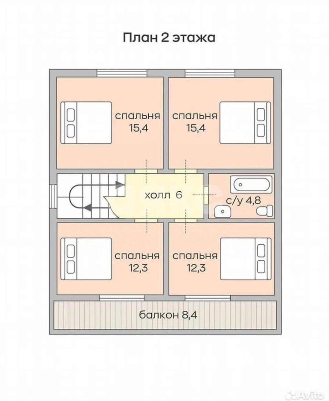 Фото №22: Коттедж 168 м² + 6.4 сот. - Тимонино, ИЖС Тимонино, ул. Василия Покровского