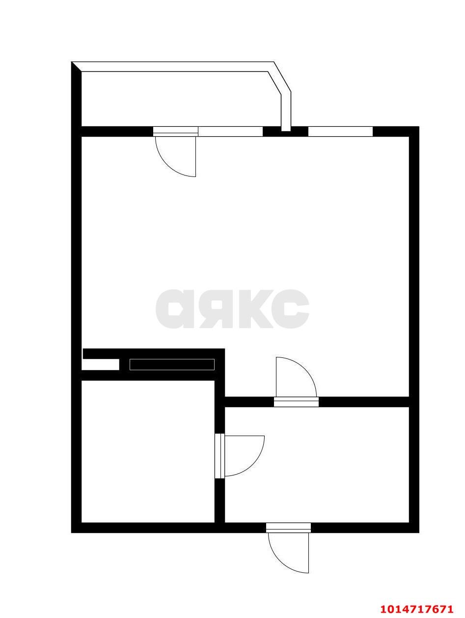 Фото №9: Студия 26 м² - Краснодар, жилой комплекс Дыхание, ул. Лётчика Позднякова, 2к5