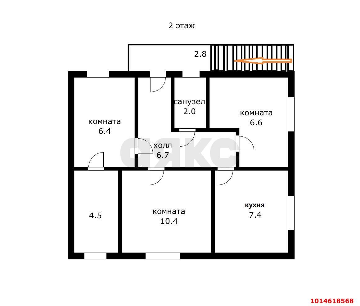 Фото №8: Дом 88 м² + 2 сот. - Краснодар, Центральный внутригородской округ, мкр. Дубинка, ул. Воронежская, 112