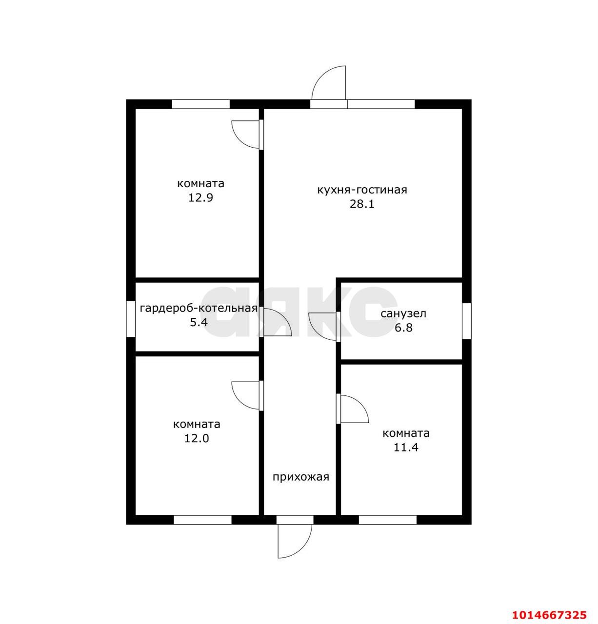 Фото №20: Дом 126 м² + 6.2 сот. - Индустриальный, Прикубанский внутригородской округ, ул. Багратионовская, 94/6