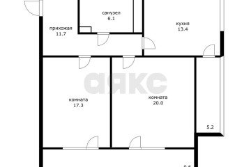 Фото №4: 2-комнатная квартира 68 м² - Краснодар, мкр. Фестивальный, ул. Гаражная, 71/1