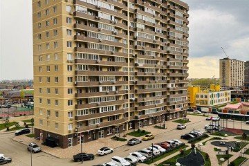 Фото №2: 1-комнатная квартира 43 м² - Краснодар, мкр. жилой комплекс Дыхание, ул. Лётчика Позднякова, 2к13