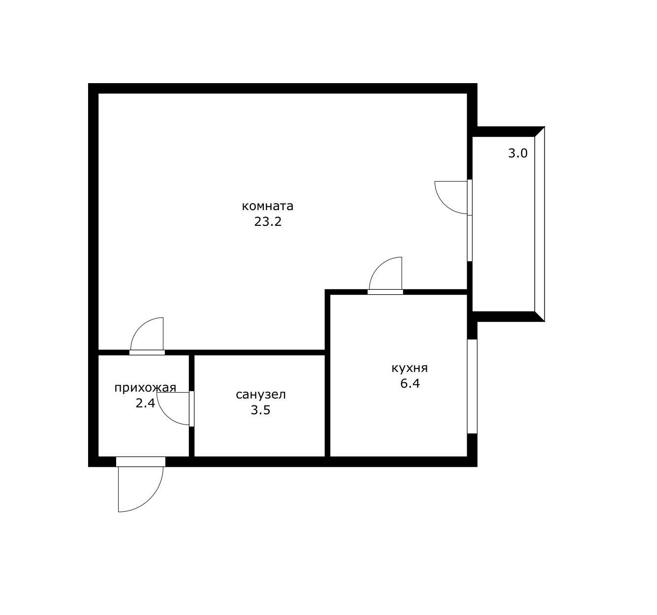 Фото №18: 1-комнатная квартира 38 м² - Краснодар, Прикубанский внутригородской округ, мкр. Музыкальный, ул. Суздальская, 13