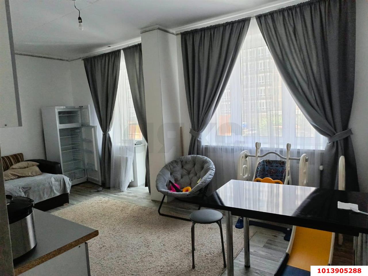 Фото №3: 1-комнатная квартира 48 м² - Краснодар, ЖК Абрикосово, ул. имени Героя Георгия Бочарникова, 4к1