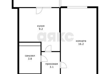 Фото №2: 1-комнатная квартира 36 м² - Яблоновский, мкр. жилой комплекс Дом на Луговой, ул. Луговая, 7/6