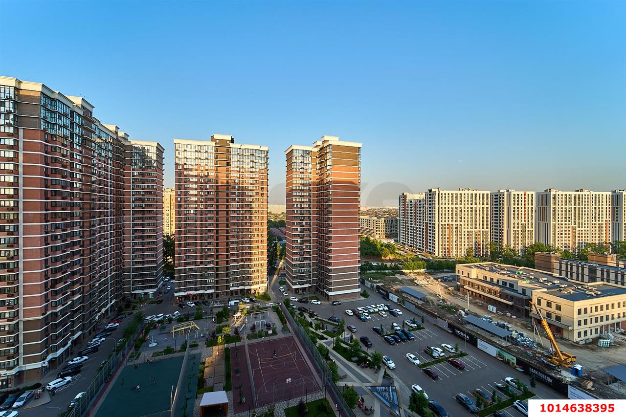 Фото №14: 1-комнатная квартира 37 м² - Краснодар, Парк Победы, ул. Героя Пешкова, 14к2