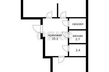 Фото №1: 2-комнатная квартира 66 м² - Краснодар, ж/м Пашковский, ул. Фадеева, 29