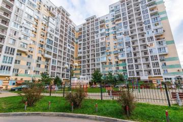 Фото №1: 1-комнатная квартира 45 м² - Краснодар, мкр. Фестивальный, ул. Яна Полуяна, 43