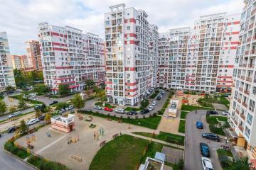 Фото №2: 1-комнатная квартира 45 м² - Краснодар, мкр. Фестивальный, ул. Яна Полуяна, 43