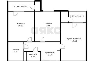 Фото №5: 2-комнатная квартира 53 м² - Краснодар, мкр. жилой комплекс Зелёный театр, ул. Западный Обход, 39/1к2