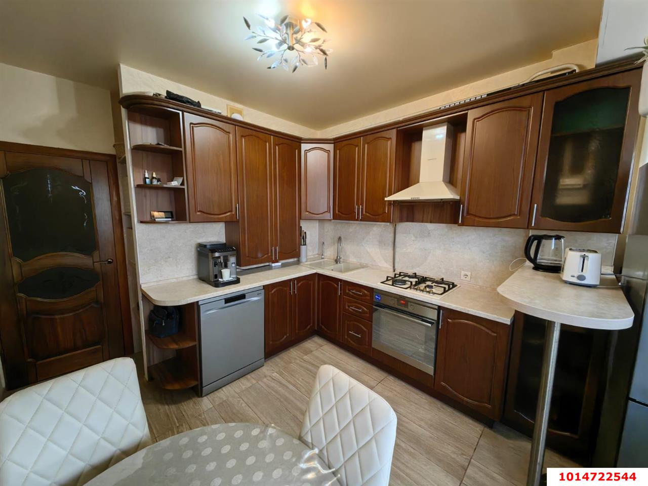 Фото №4: 1-комнатная квартира 50 м² - Яблоновский, жилой комплекс Европа, мкр. жилой комплекс Уютный, ул. Гагарина, 159/1