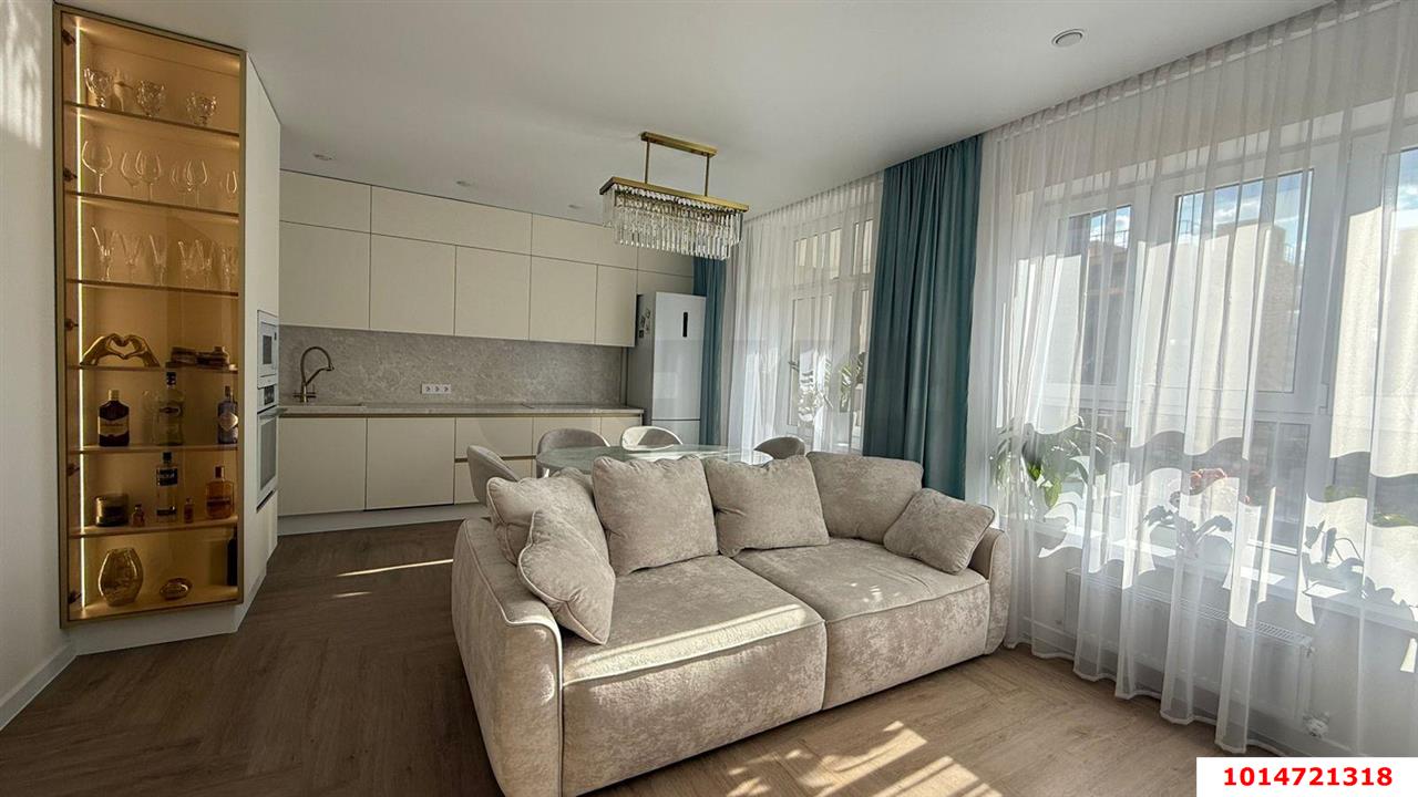 Фото №3: 2-комнатная квартира 72 м² - Краснодар, Достояние, ул. Григория Булгакова, 7к1