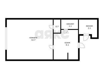 Фото №5: 1-комнатная квартира 18 м² - Краснодар, мкр. Западный внутригородской округ, ул. имени Дзержинского, 4