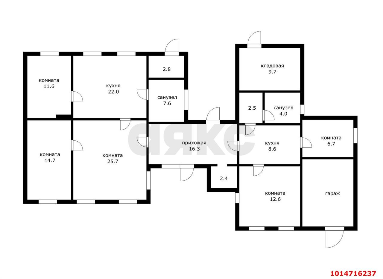 Фото №9: Дом 137 м² + 10 сот. - отделения № 2 СКЗНИИСиВ, Прикубанский внутригородской округ, ул. Открытая, 26