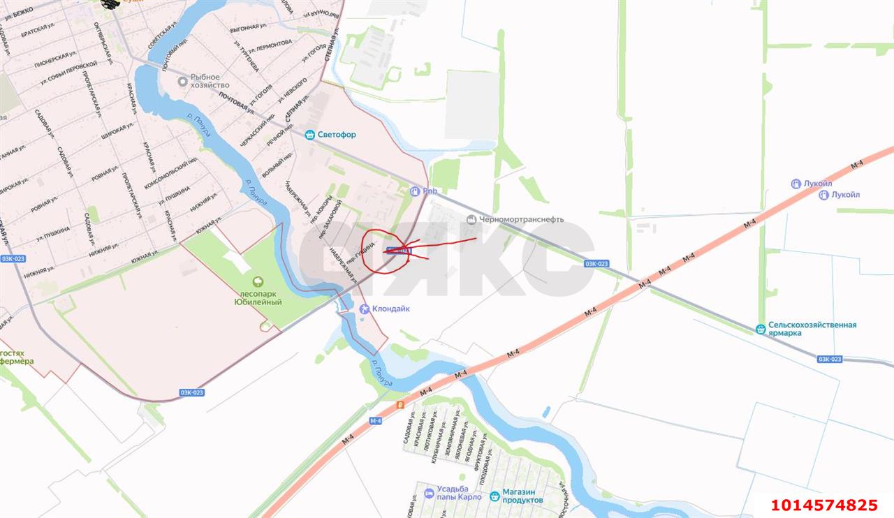 Фото №1: Коммерческая земля 1000 сот. - Нововеличковская, пер. Калачевского