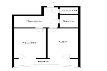 Фото №3: 1-комнатная квартира 48 м² - Краснодар, мкр. Черёмушки, ул. Вишняковой, 1/23к2