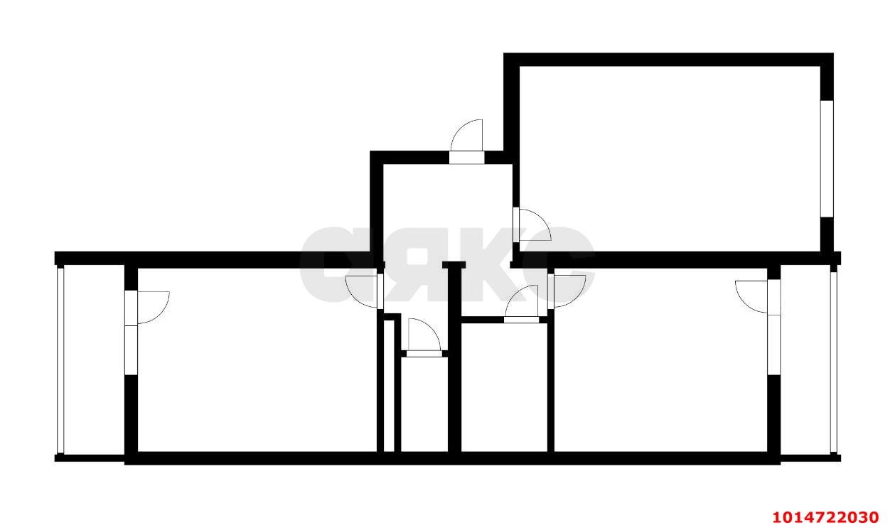 Фото №12: 2-комнатная квартира 70 м² - Краснодар, Восточно-Кругликовский, ул. Героев-Разведчиков, 42