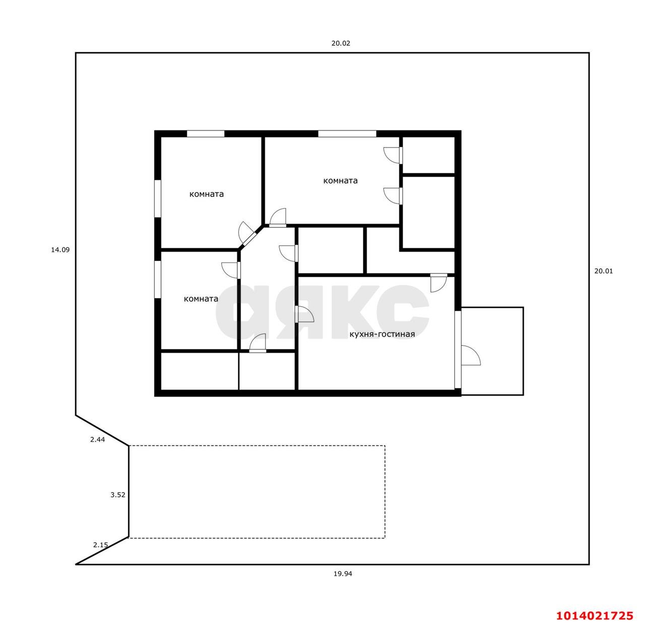 Фото №7: Дом 118 м² + 4 сот. - Автомагистраль, Прикубанский внутригородской округ, ул. Персиковая, 38