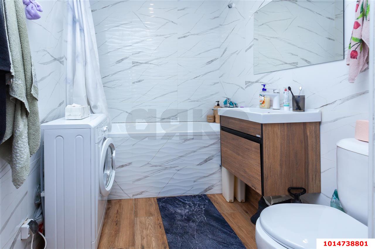 Фото №6: 1-комнатная квартира 42 м² - Краснодар, Почтовый, ул. имени Валерия Гассия, 5