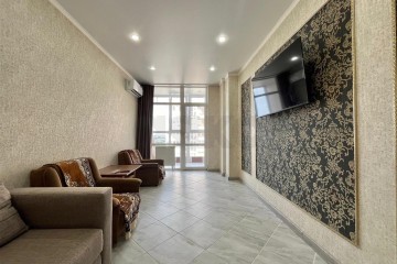 Фото №1: 2-комнатная квартира 46 м² - Краснодар, мкр. жилой комплекс Дуэт, ул. Душистая, 77к1