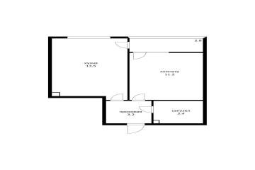 Фото №5: 1-комнатная квартира 32 м² - Краснодар, мкр. жилой комплекс Самолёт, ул. Западный Обход, 39/2к2