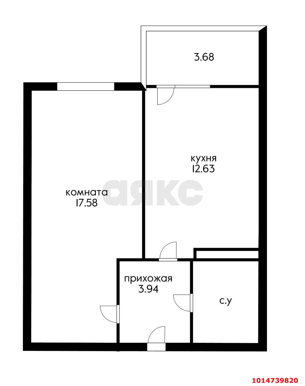 Фото №7: 1-комнатная квартира 43 м² - Краснодар, ЖК Красная Площадь, ул. Кореновская, 57к1