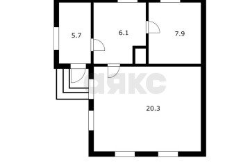 Фото №4: Дом 45 м² - Краснодар, мкр. Хлопчато-бумажный Комбинат, ул. Камская, 8