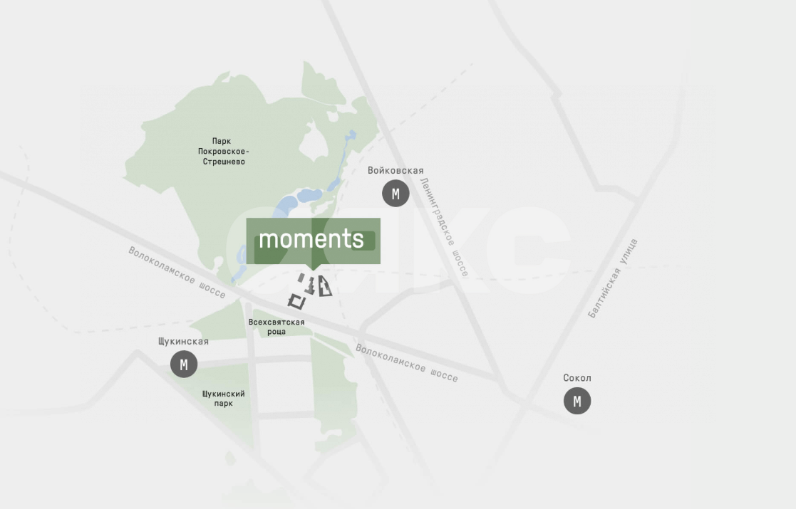 Фото №6: Студия 25 м² - Москва, жилой комплекс Моментс, пр-д 3-й Красногорский, 5