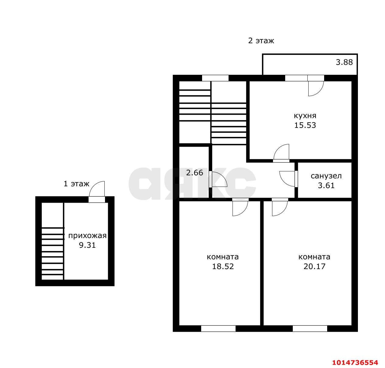 Фото №8: Дом 88 м² + 3 сот. - Хомуты, мкр. квартал Центр, ул. Победы, 48