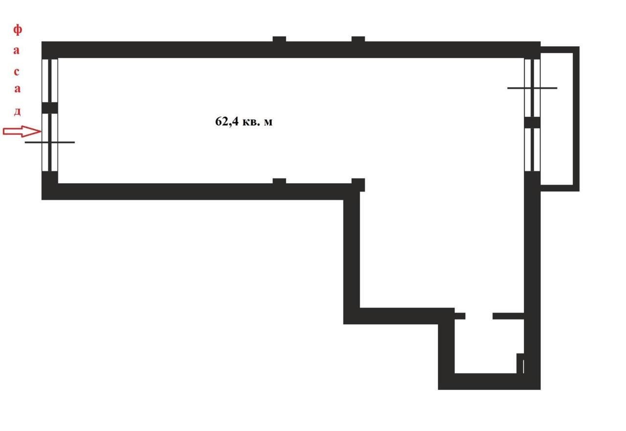 Фото №8: Коммерция 62 м² - Краснодар, Калинино, Прикубанский внутригородской округ, Завод Радиоизмерительных Приборов, имени Петра Метальникова, мкр. жилой комплекс Арбатский, ул. Цезаря Куникова, 18к10