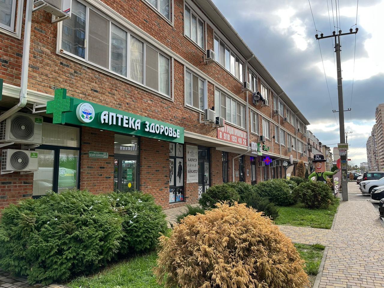 Фото №3: Коммерция 62 м² - Краснодар, Калинино, Прикубанский внутригородской округ, Завод Радиоизмерительных Приборов, имени Петра Метальникова, мкр. жилой комплекс Арбатский, ул. Цезаря Куникова, 18к10