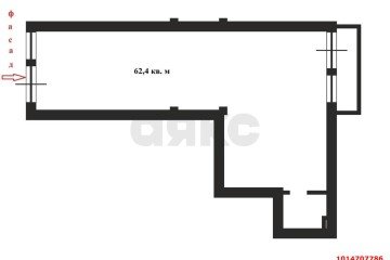Фото №3: Торговое помещение 63 м² - Краснодар, мкр. жилой комплекс Арбатский, ул. Цезаря Куникова, 18к10