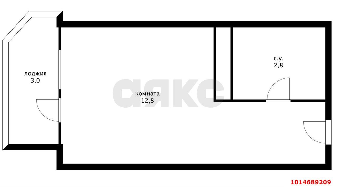 Фото №8: Студия 20 м² - Краснодар, жилищно-строительный кооператив Сити, ул. Почтовое отделение 73, лит1