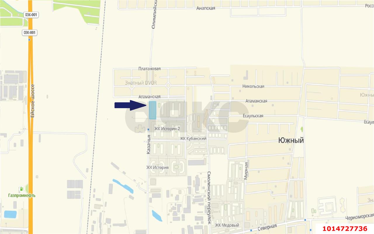 Фото №12: Коммерция 48 м² - Южный, мкр. жилой комплекс История-2, ул. Казачья, 8к1