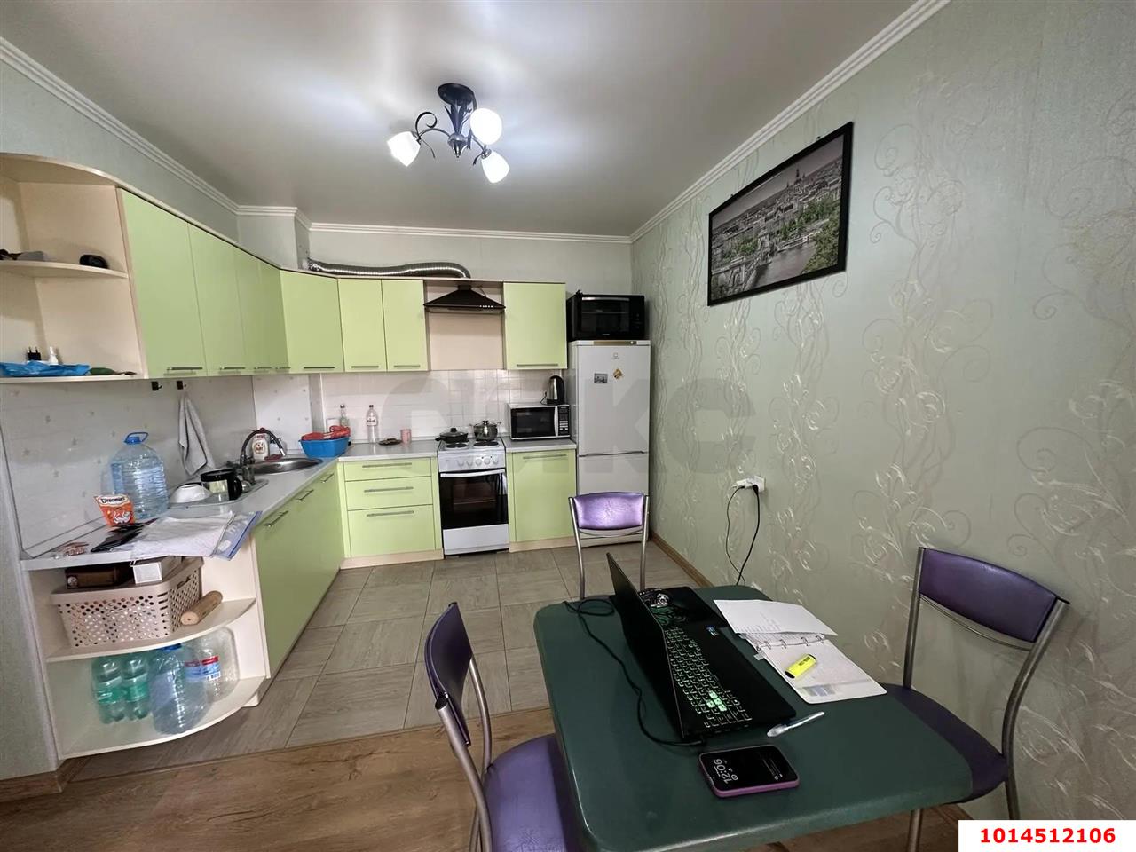 Фото №2: 1-комнатная квартира 36 м² - Российский, мкр. Прикубанский внутригородской округ, ул. Атамана Бабыча, 11