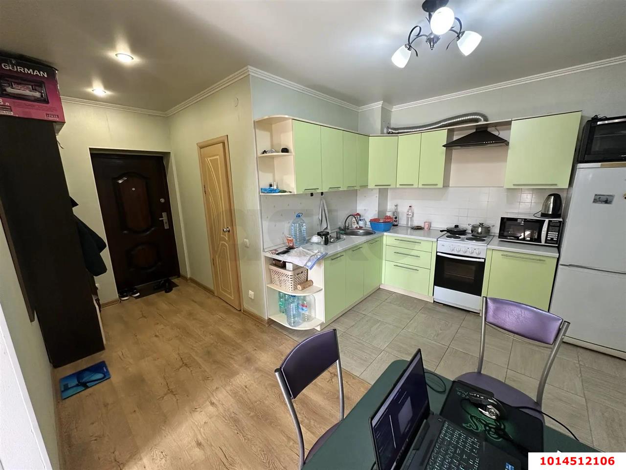 Фото №1: 1-комнатная квартира 36 м² - Российский, мкр. Прикубанский внутригородской округ, ул. Атамана Бабыча, 11