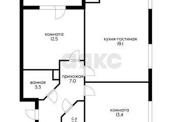 Фото №4: 2-комнатная квартира 65 м² - Краснодар, мкр. Парк Победы, 