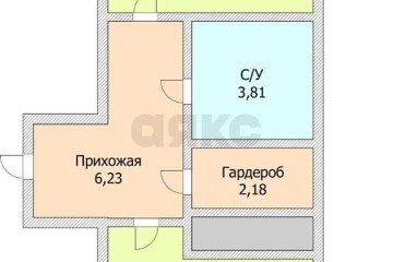 Фото №3: 1-комнатная квартира 45 м² - Краснодар, мкр. Солнечный, ул. Казбекская, 7
