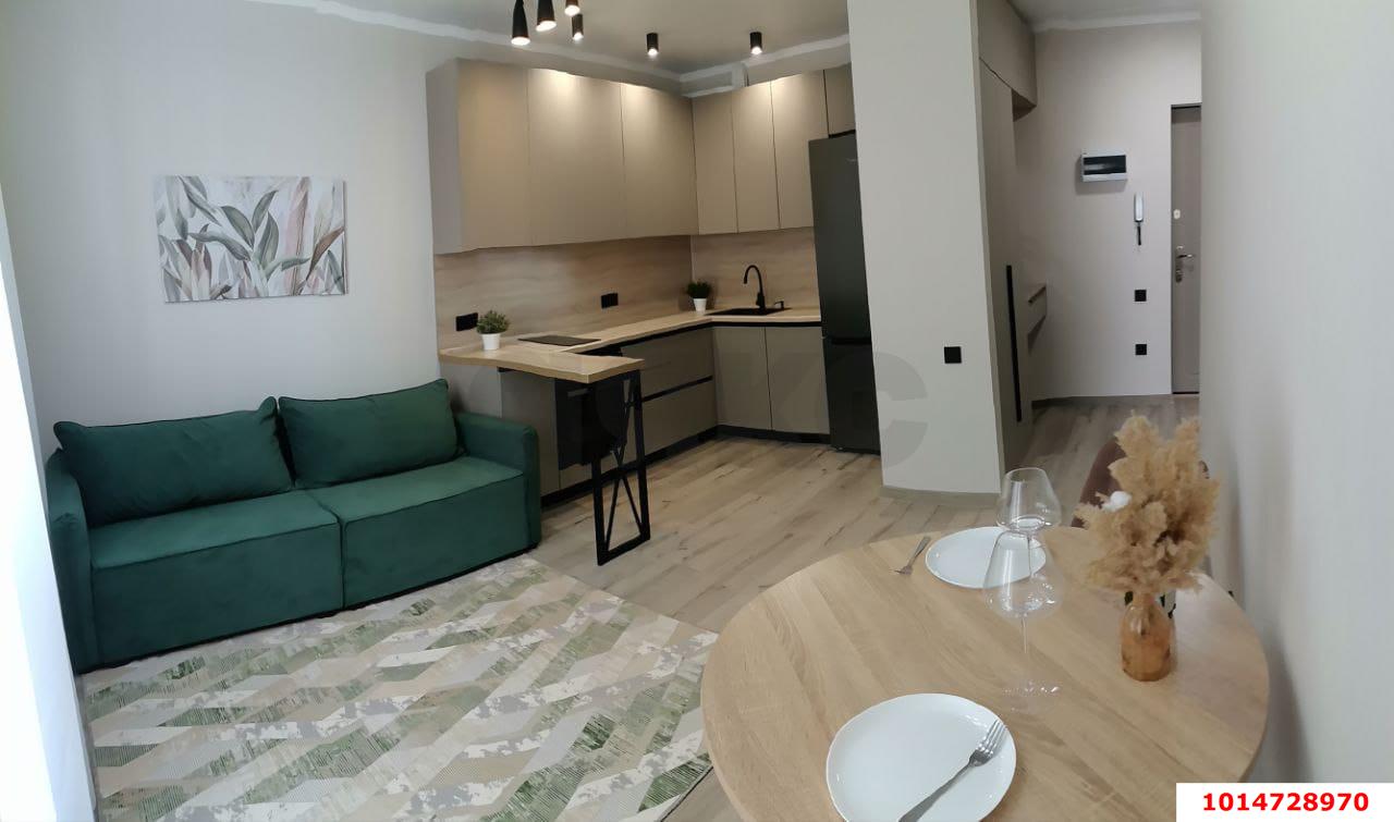 Фото №1: 1-комнатная квартира 40 м² - Краснодар, жилой комплекс Ракурс, ул. имени Героя Ростовского, 8к5