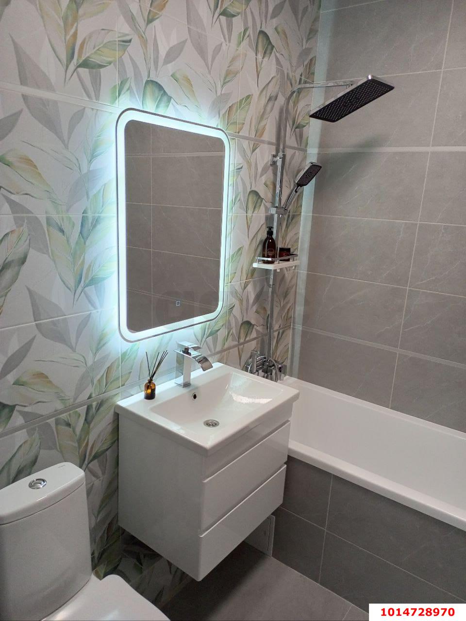 Фото №14: 1-комнатная квартира 40 м² - Краснодар, Прикубанский внутригородской округ, мкр. жилой комплекс Ракурс, ул. имени Героя Ростовского, 8к5