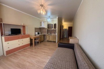 Фото №1: Студия 30 м² - Краснодар, мкр. Музыкальный, ул. имени Мусоргского М.П., 1