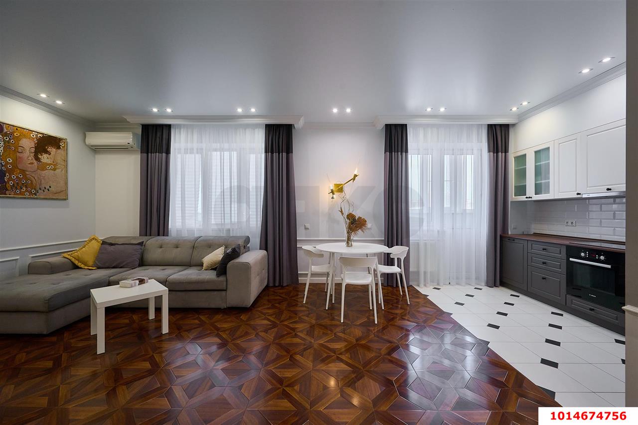 Фото №1: 3-комнатная квартира 104 м² - Краснодар, Западный внутригородской округ, ул. Фёдора Лузана, 4