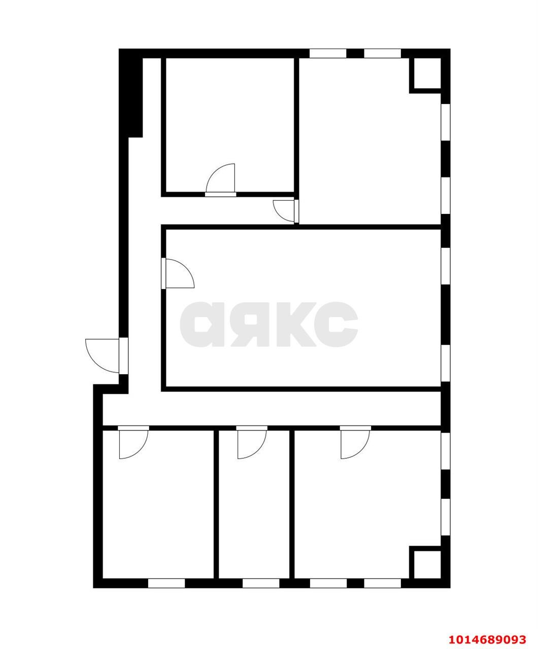 Фото №11: Офисное помещение 200 м² - Краснодар, Западный внутригородской округ, ул. Красных Партизан, 218