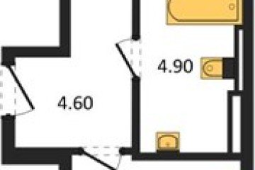 Фото №1: 1-комнатная квартира 43 м² - Краснодар, мкр. Прикубанский внутригородской округ, 