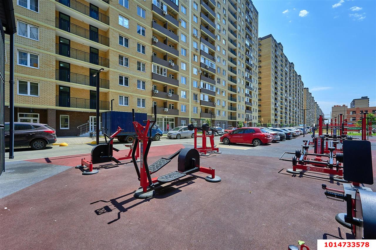 Фото №14: 1-комнатная квартира 36 м² - Краснодар, жилой комплекс Дыхание, ул. Лётчика Позднякова, 2к18