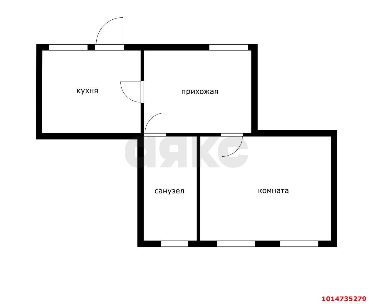 Фото №9: 1-комнатная квартира 39 м² - Краснодар, Центральный, ул. Советская, 53