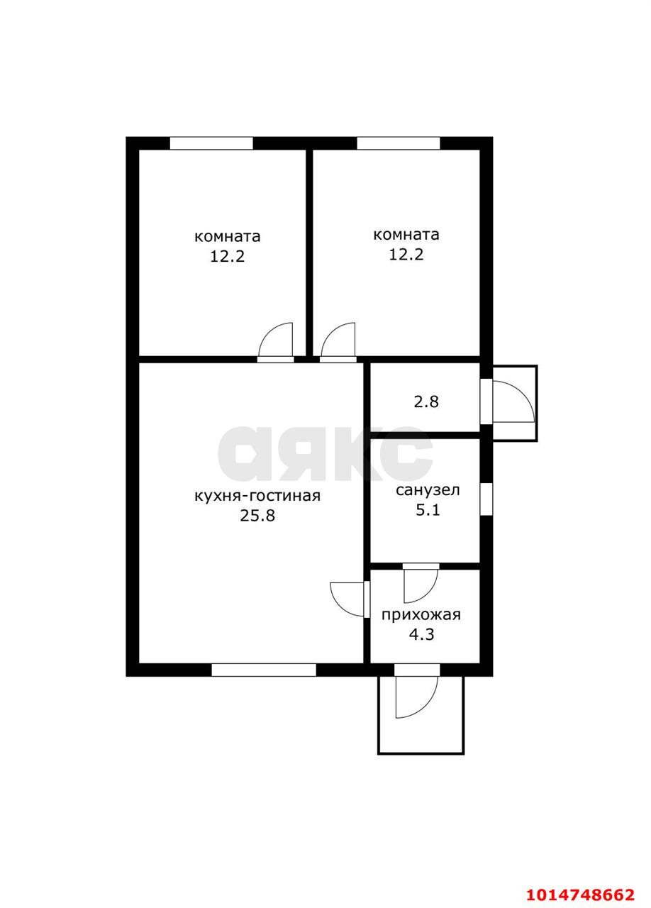 Фото №14: Дом 63 м² + 3.2 сот. - Энергетик, Прикубанский внутригородской округ, ул. Кубанская, 60
