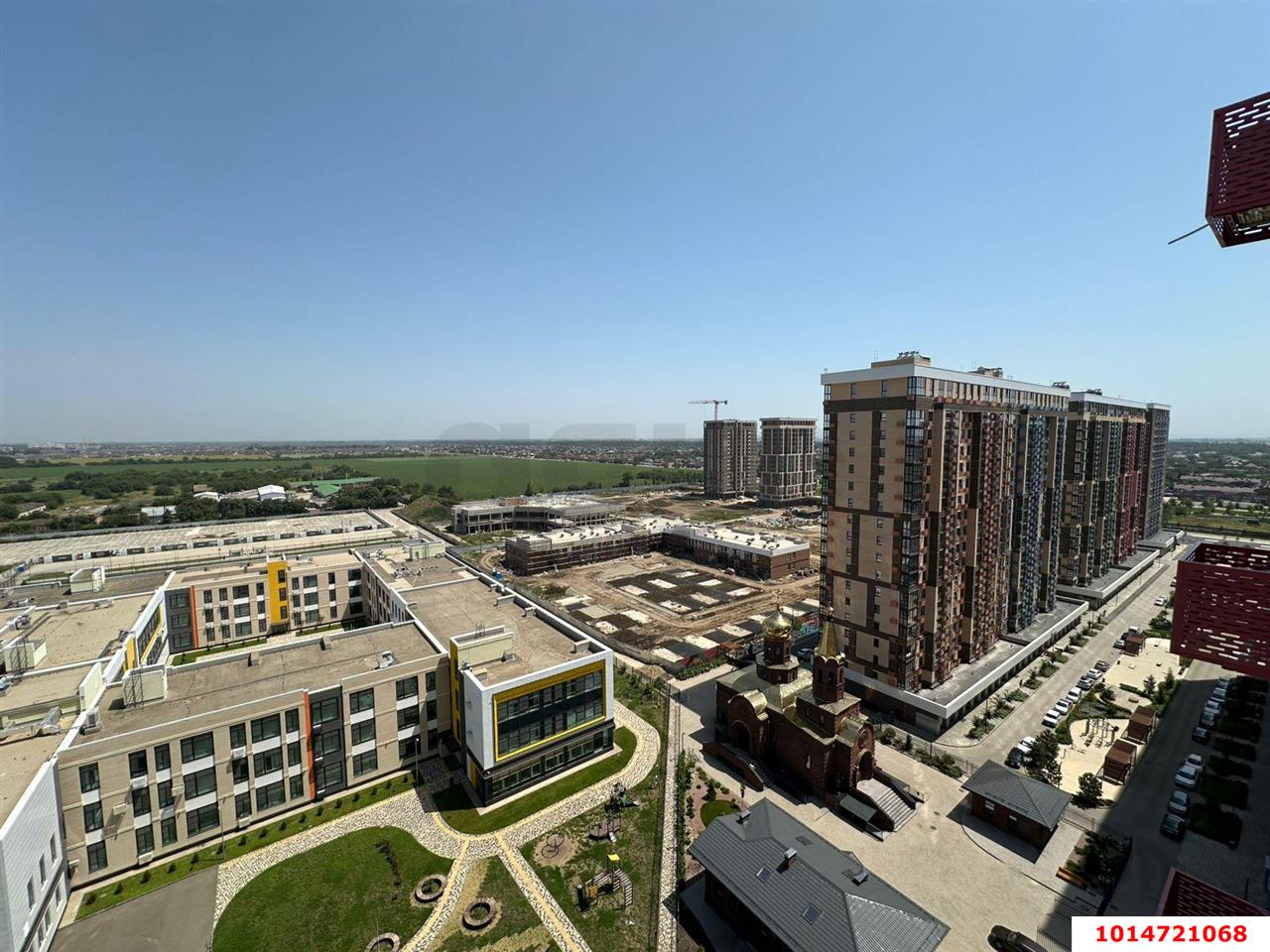 Фото №6: Студия 29 м² - Знаменский, Родные Просторы, ул. Природная, 10Бк24